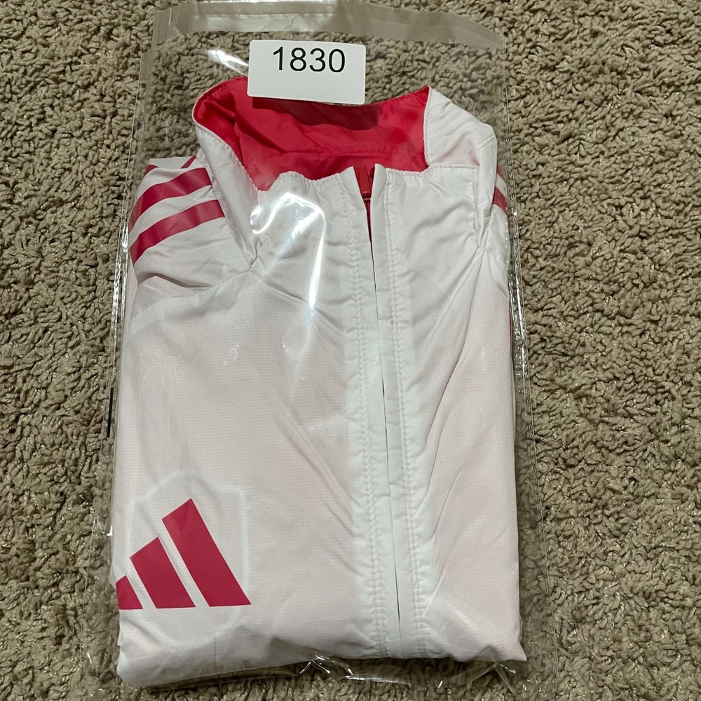 St Louis City SC Anthem Jacket Mens XS City Red Adidas‎ Reversible Full Zip MLS - Picture 13 of 13